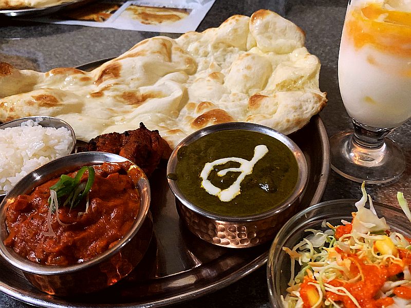 Indian curry (20 sec walk) Indian curry